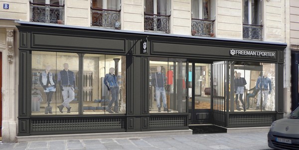 Freeman T. Porter boutique Paris