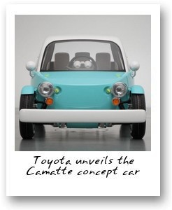 Toyota unveils the Camatte concept car