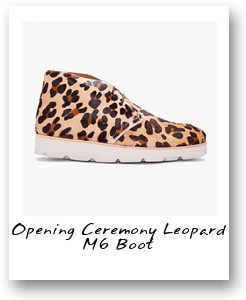 Opening Ceremony Leopard M6 Boot