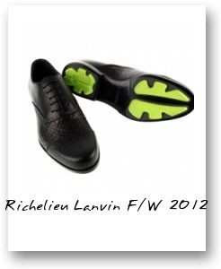 Richelieu Lanvin F/W 2012