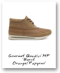 Gourmet Quadici MP ‘Burnt Orange/Papyrus’