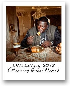 LRG holiday 2012 (starring Gucci Mane)