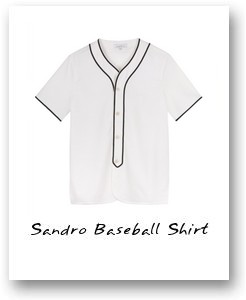 Sandro Baseball Shirt