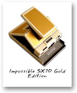 Impossible SX70 Gold Edition