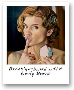 Brooklyn-based artist Emily Burns
