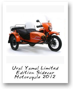 Ural Yamal Limited Edition Sidecar Motorcycle 2012