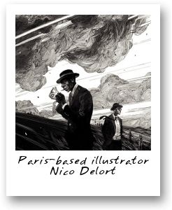 Paris-based illustrator Nico Delort
