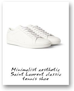 Saint Laurent Leather Sneakers