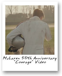 McLaren 50th Anniversary 'Courage' Video