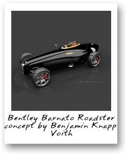 Bentley Barnato Roadster concept by Benjamin Knapp Voith