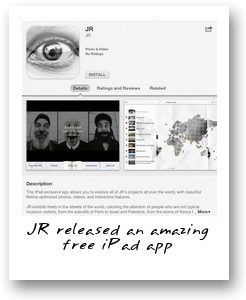  JR released an amazing free iPad app