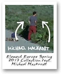 Element Europe Spring 2013 Collection feat. Michael Mackrodt