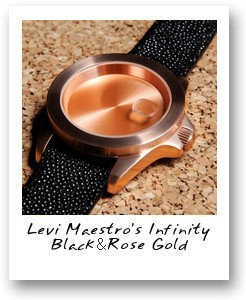 Levi Maestro’s Infinity Piece Black & Rose Gold