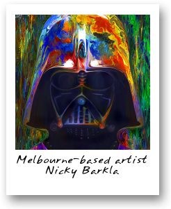 Melbourne-based artist Nicky Barkla