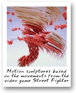 Street Fighter Motion Sculptures