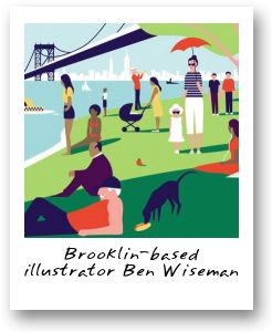 Brooklin-based illustrator Ben Wiseman
