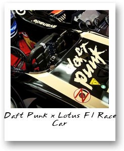 Daft Punk x Lotus F1 Race Car