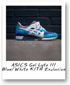 ASICS Gel Lyte III Blue/White KITH Exclusive