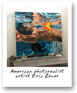 American photorealist artist Eric Zener