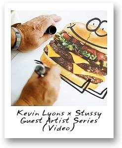 Kevin Lyons x Stussy Guest Artist Series