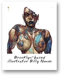 Brooklyn-based illustrator Billy Nunez