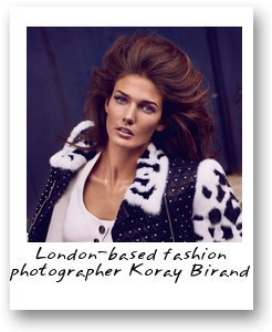 London-based fashion photographer Koray Birand