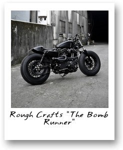 The Bomb Runner Motorcycle by Rough Crafts