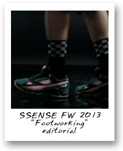 SSENSE FW 2013 Footworking editorial