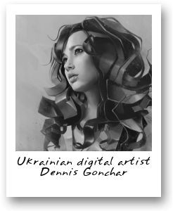 Ukrainian digital artist Dennis Gonchar