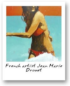 French artist Jean Marie Drouet