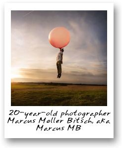 20-year-old photographer Marcus Moller Bitsch, aka Marcus MB
