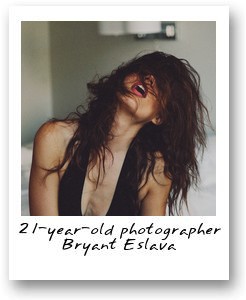 21-year-old photographer Bryant Eslava