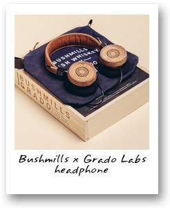 Bushmills x Grado Labs headphone