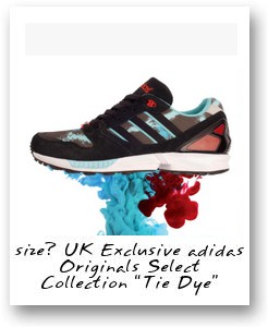 size? UK Exclusive adidas Originals Select Collection 'Tie Dye'