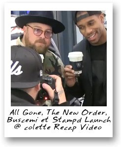 All Gone, The New Order, Buscemi et Stampd launch at colette