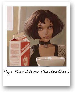 Ilya Kuvshinov illustrations
