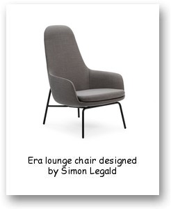 Era lounge chair designed by Simon Legald