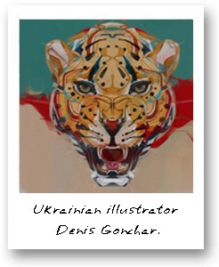Ukrainian illustrator Denis Gonchar