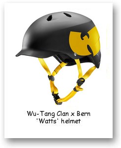 Wu-Tang Clan x Bern 'Watts' helmet