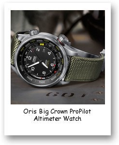 Oris Big Crown ProPilot Altimeter Watch