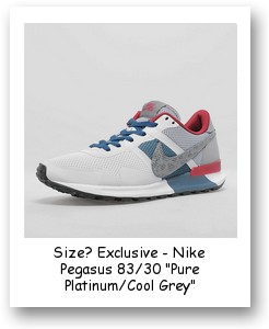 Size? Exclusive - Nike Pegasus 83/30 "Pure Platinum/Cool Grey"