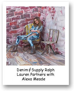 Denim & Supply Ralph Lauren Partners with Alexa Meade for Project Warehouse Mission 2