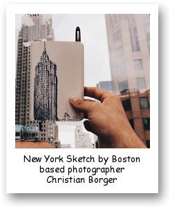 New York Sketch by Boston based photographer Christian Borger