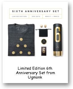 Limited Edition 6th Anniversary Set from Ugmonk