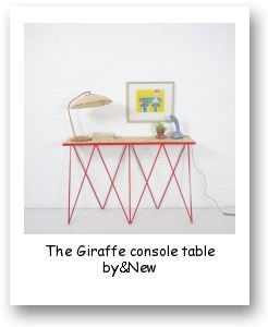 The Giraffe console table by &New