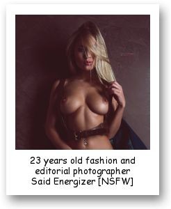 23 years old fashion and editorial photographer Said Energizer