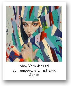 New York-based contemporary artist Erik Jones