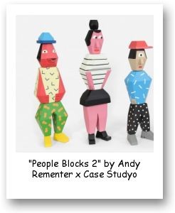 "People Blocks 2" by Andy Rementer x Case Studyo