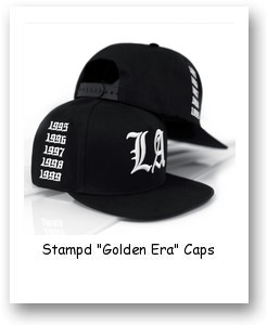 Stampd "Golden Era" Caps