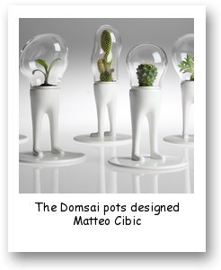 The Domsai pots designed Matteo Cibic